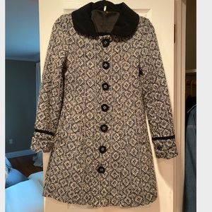 Free People Vintage Lined Coat